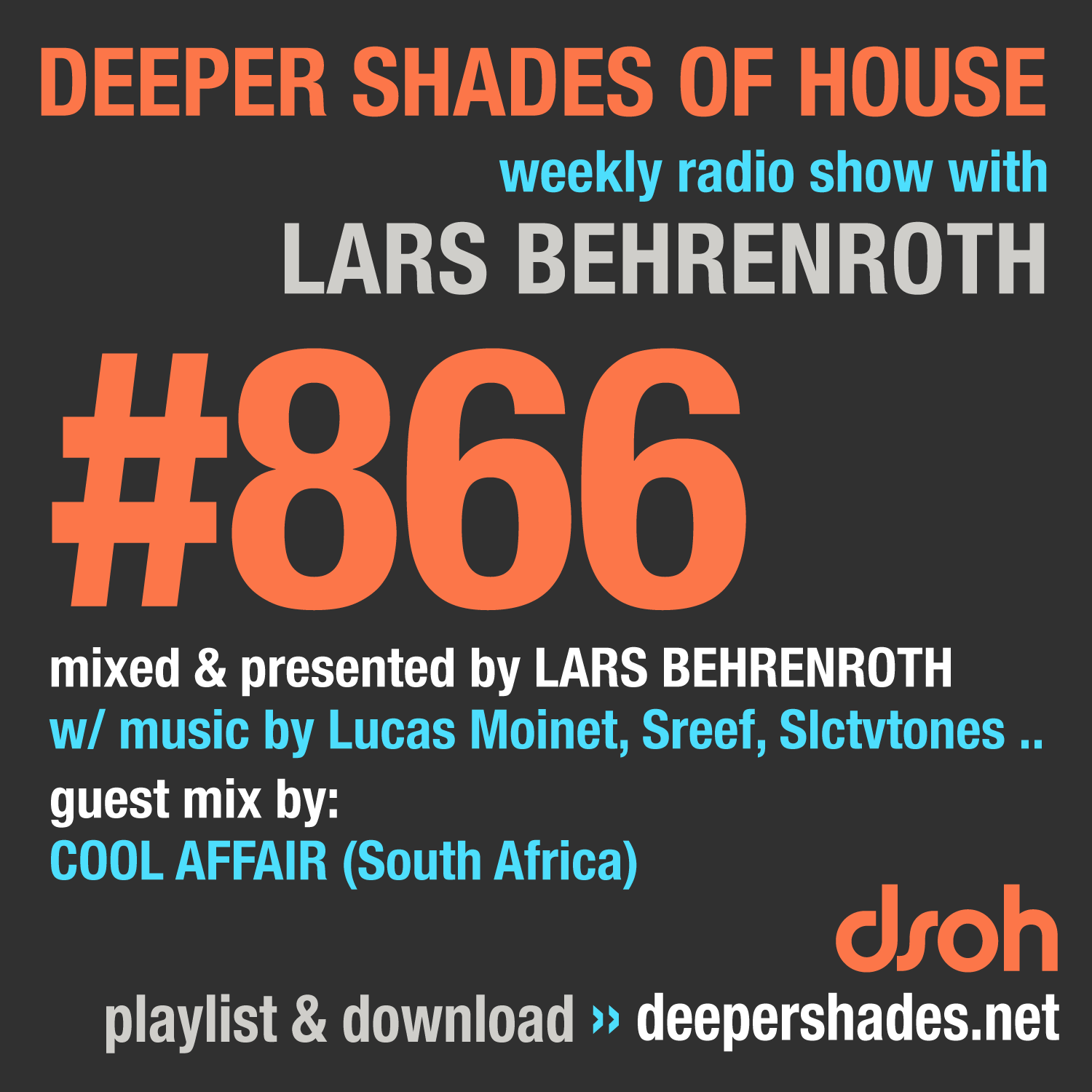 Deep House Radio Show Deeper Shades Of House 866