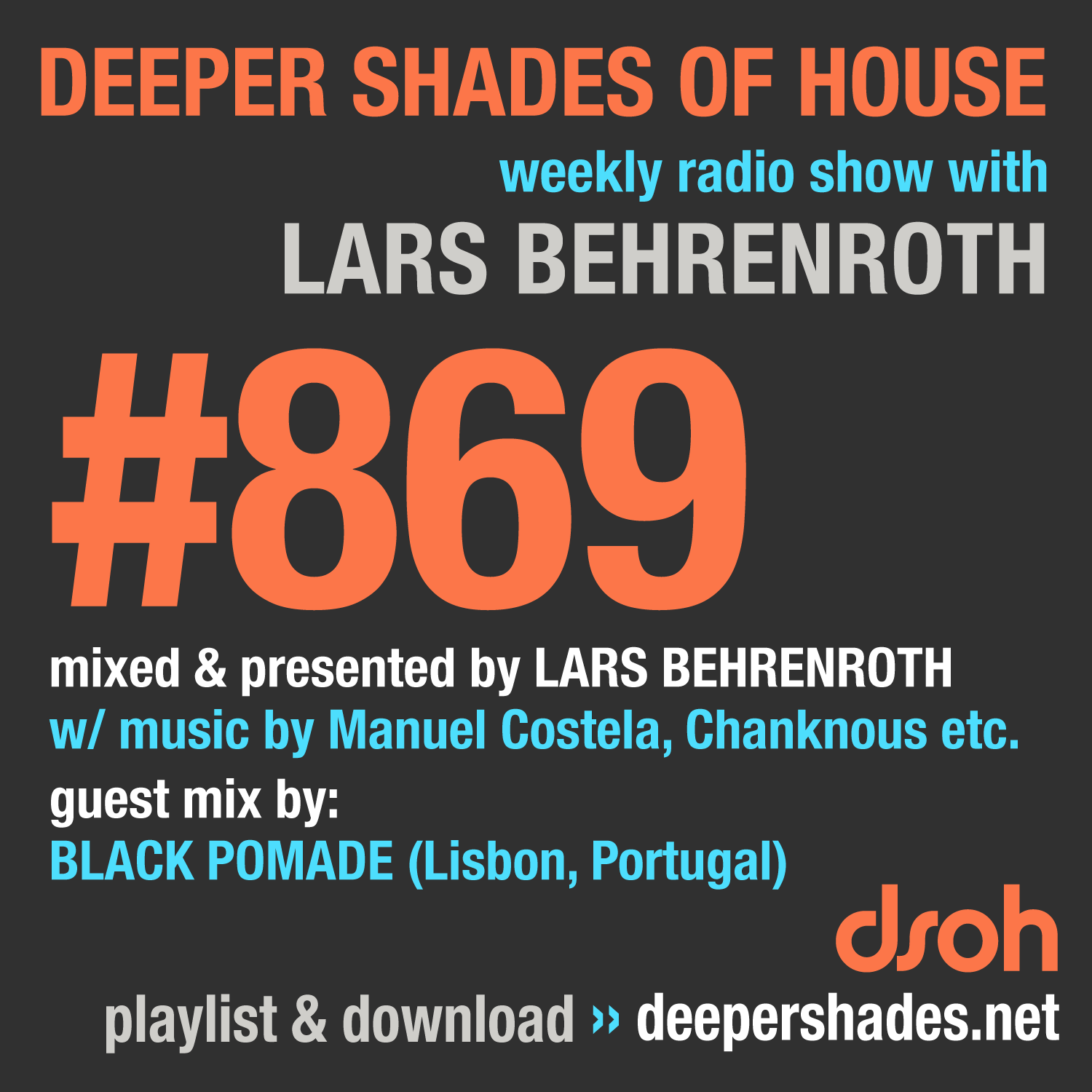 Deep House Radio Show Deeper Shades Of House 869
