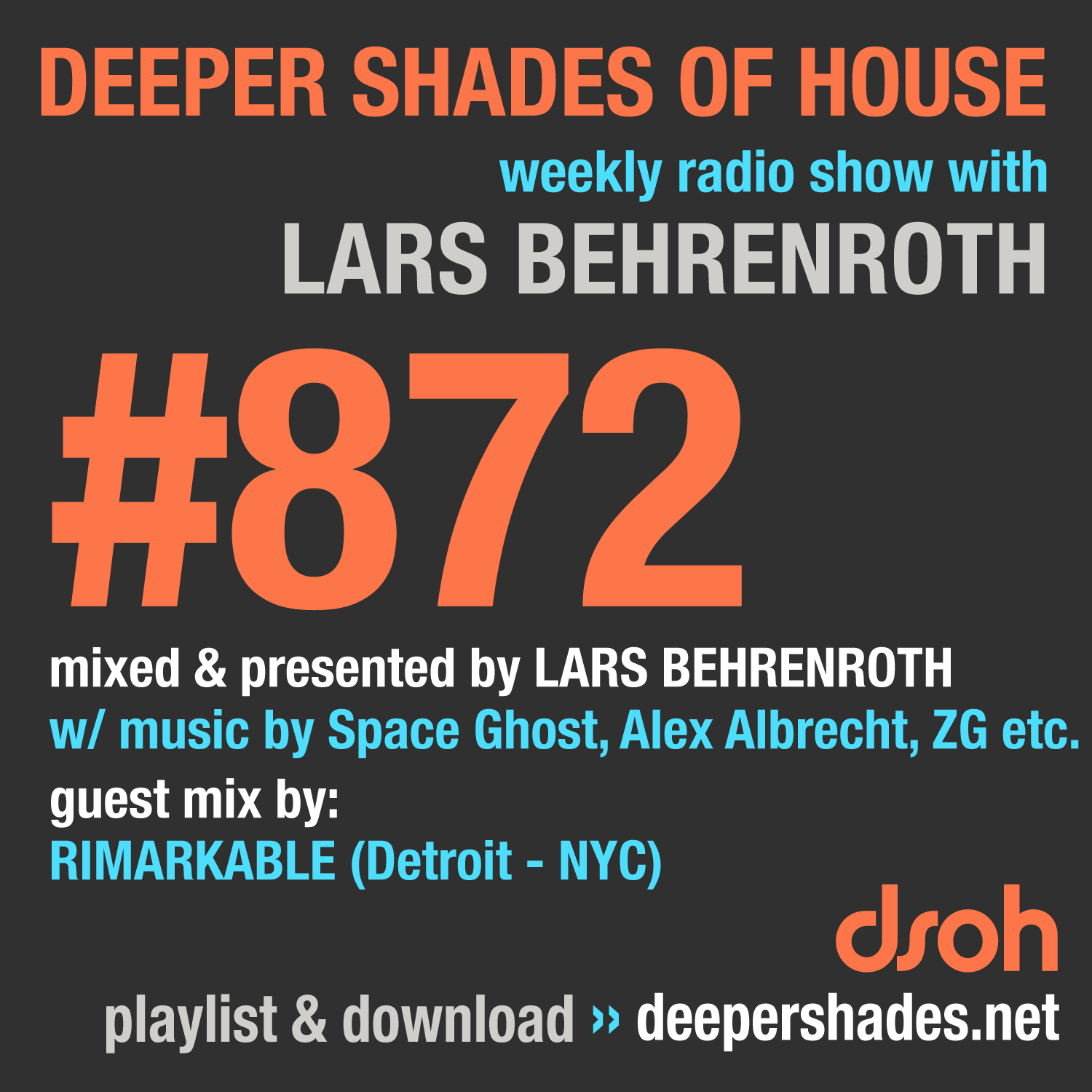 Deep House Radio Show Deeper Shades Of House 872