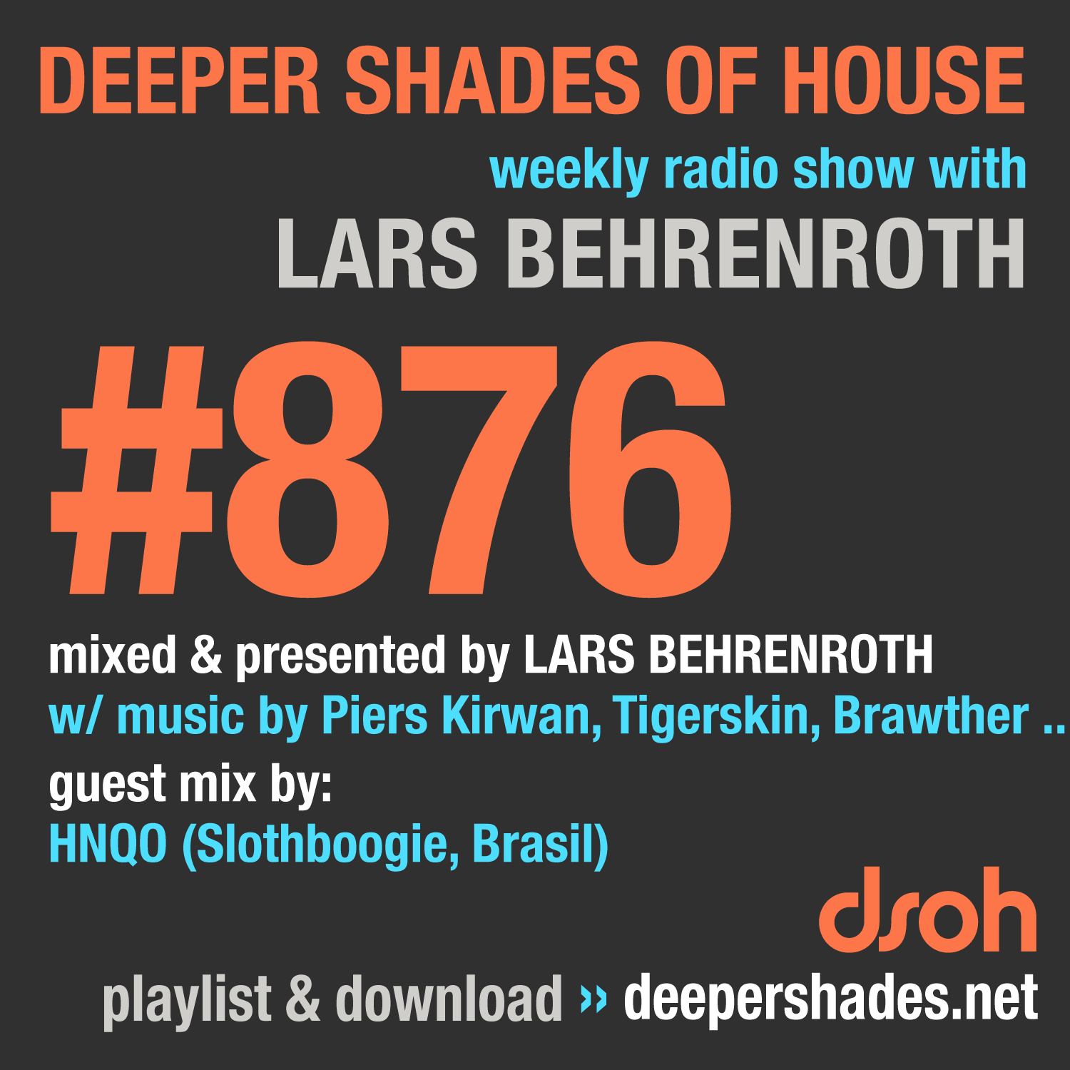 Deep House Radio Show Deeper Shades Of House 876